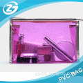 Coloured Transparent PVC Marketing Waterproof Pouch Ziplock Boutique Promotional Gifts PVC Cosmetic Bag